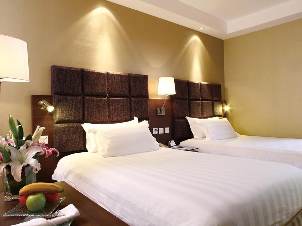 Двухместный (Двухместный номер Делюкс с 2 отдельными кроватями), Novotel Beijing Peace