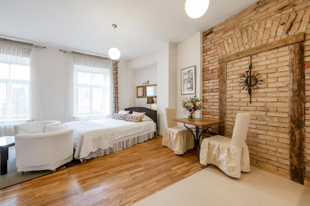 Студио (Апартаменты-студио (для 2 взрослых)), Vilnius Apartments