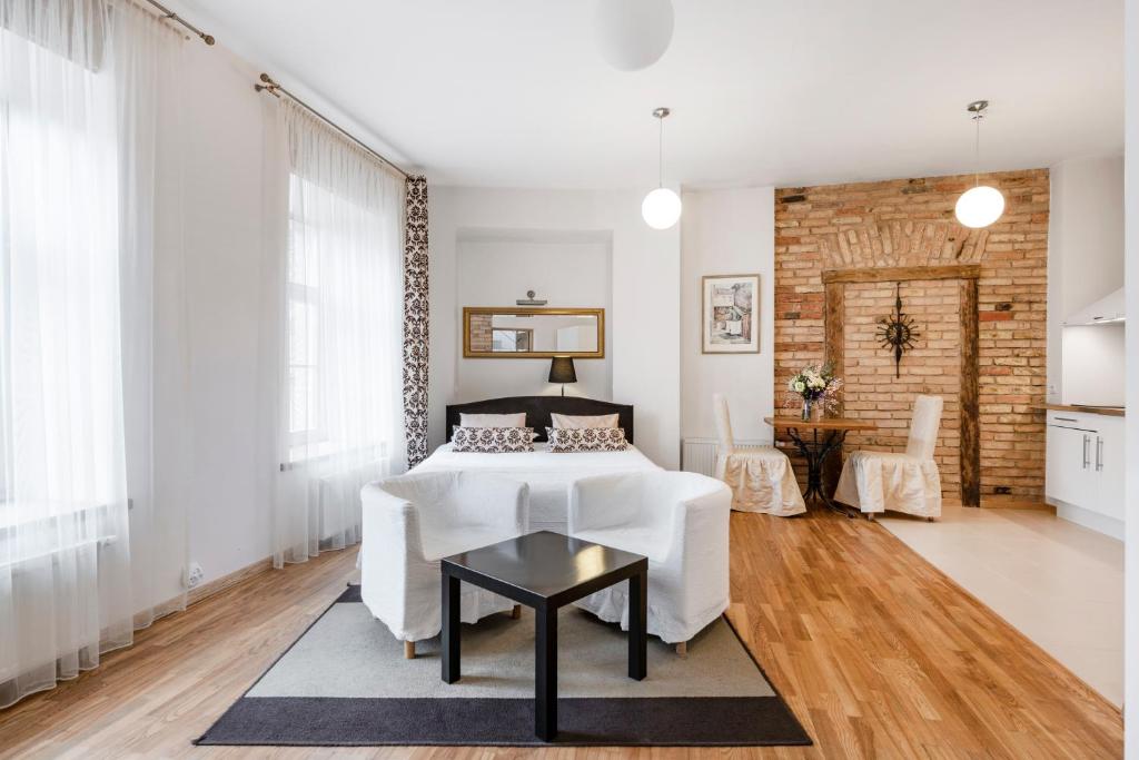 Студио (Апартаменты-студио (для 2 взрослых)), Vilnius Apartments