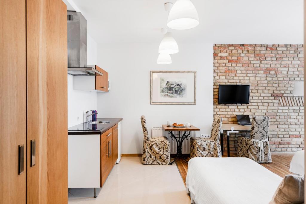 Апартаменты (Апартаменты-студио (для 3 взрослых)), Vilnius Apartments
