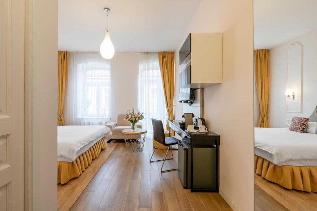 Двухместный (Классический двухместный номер с 1 кроватью), Vilnius Apartments