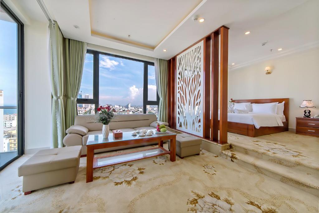 Сьюит (Люкс, вид на море), Phuoc My An Beach Hotel