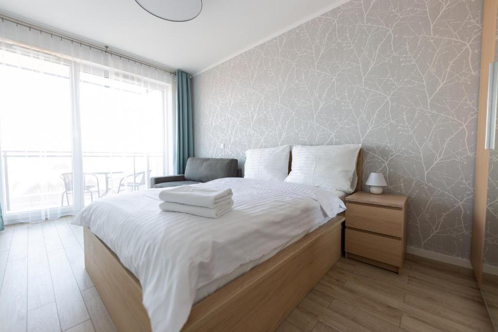 Апартаменты (Апартаменты с 1 спальней и балконом), Baltic Apartments Main Town Towers