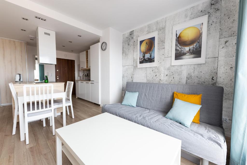 Апартаменты (Апартаменты с 1 спальней и балконом), Baltic Apartments Main Town Towers
