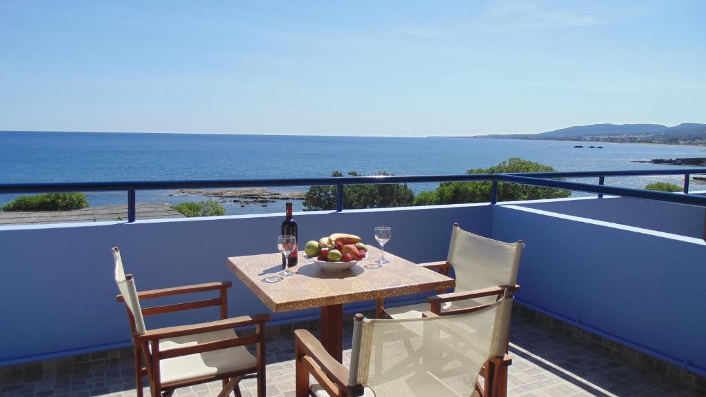 Апартаменты (Апартаменты-студия с видом на море), Paraktio Beach Apartments