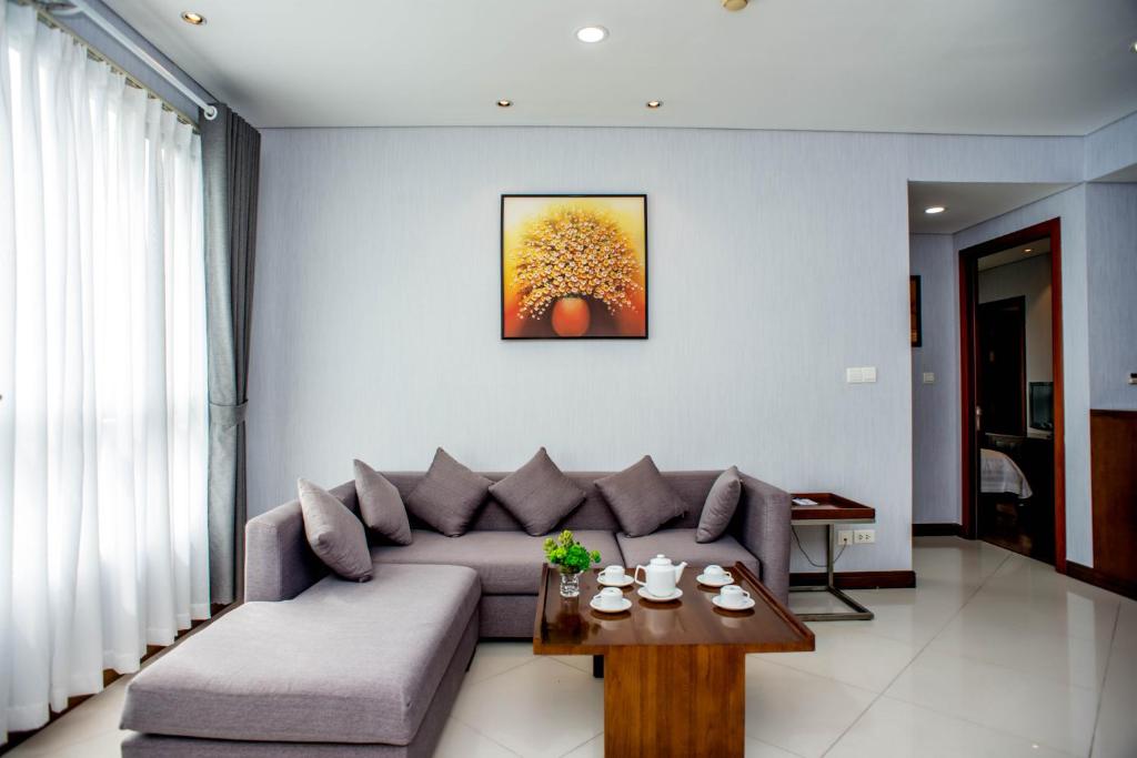 Апартаменты (Апартаменты с 2 спальнями), The Lancaster Saigon Service Apartment