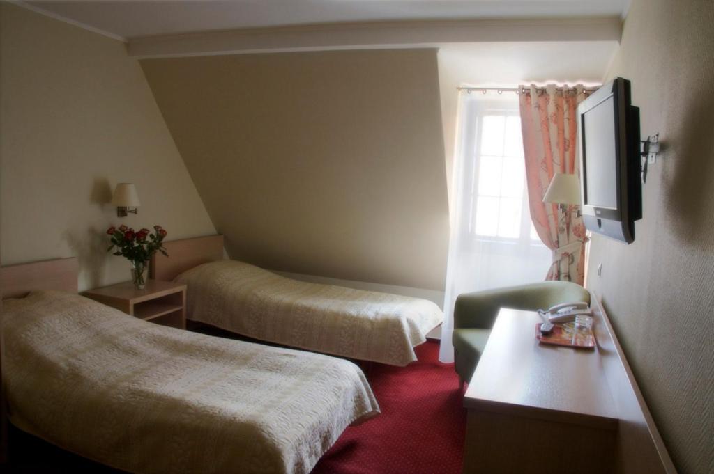 Двухместный (Двухместный номер с 2 отдельными кроватями), Hotel Czarna Róża