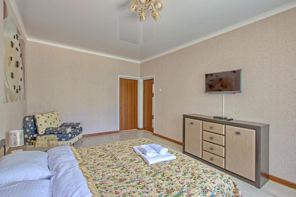 Cozy apartment on Rozybakiev 145. Atakent photo 4