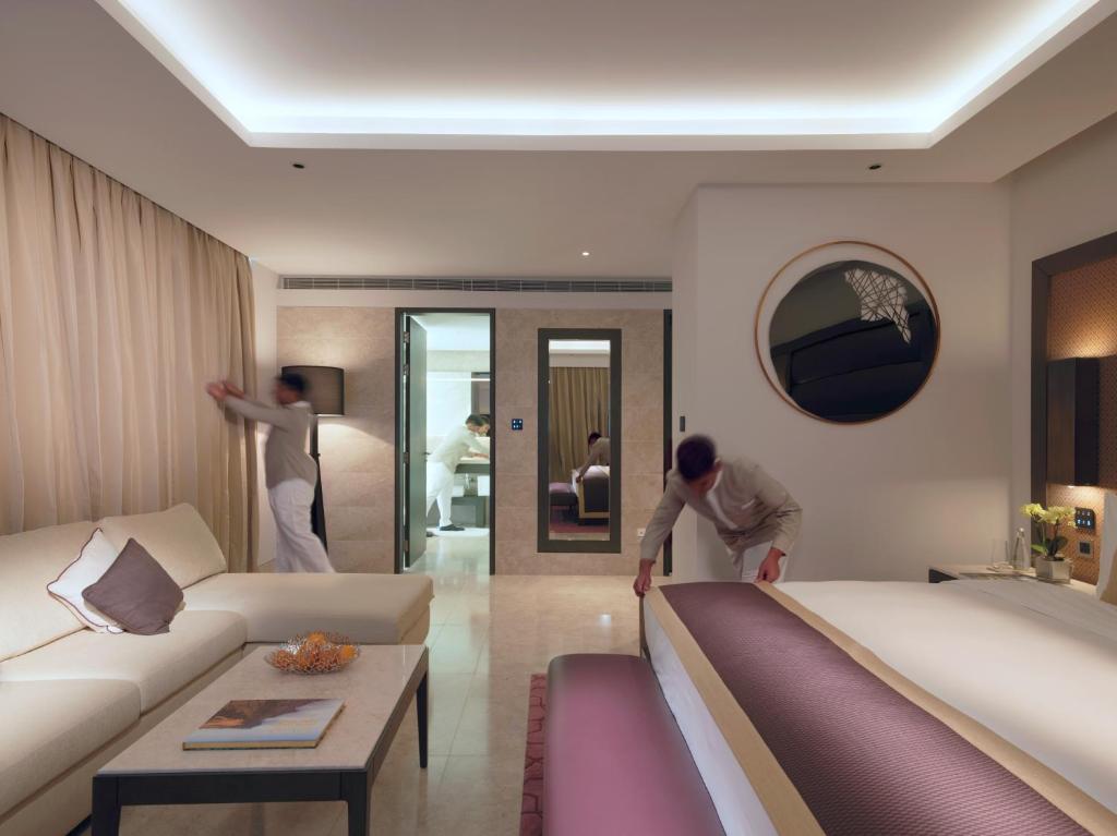 Семейный (Номер Делюкс Гранд с видом на курортную территорию), Kempinski Hotel Muscat