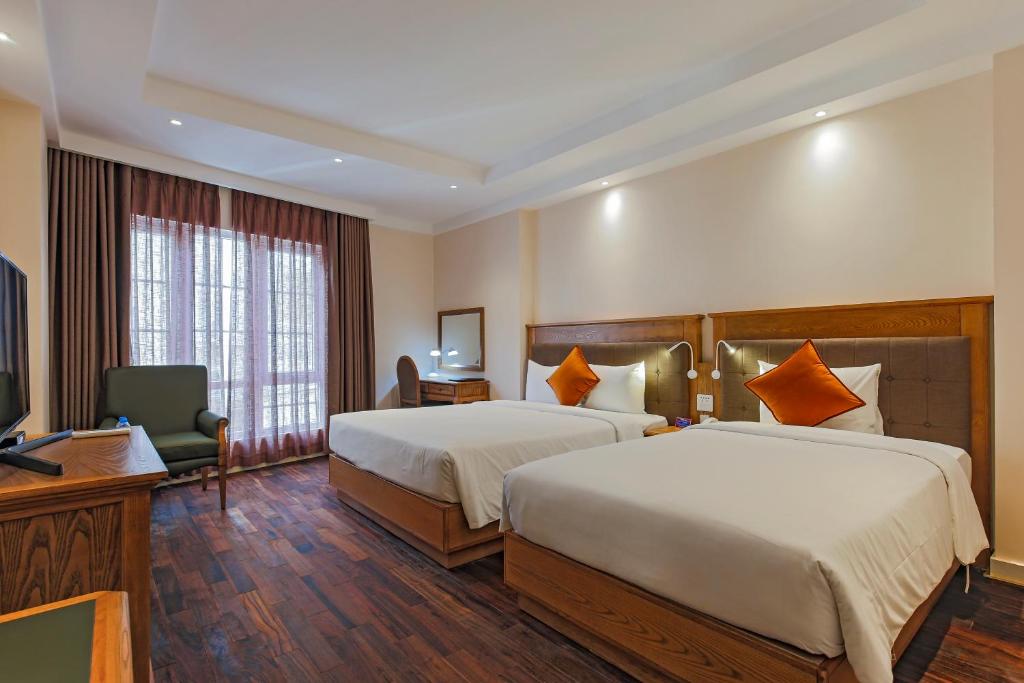 Трехместный (Роскошный трехместный номер), Hoang Lan Hotel