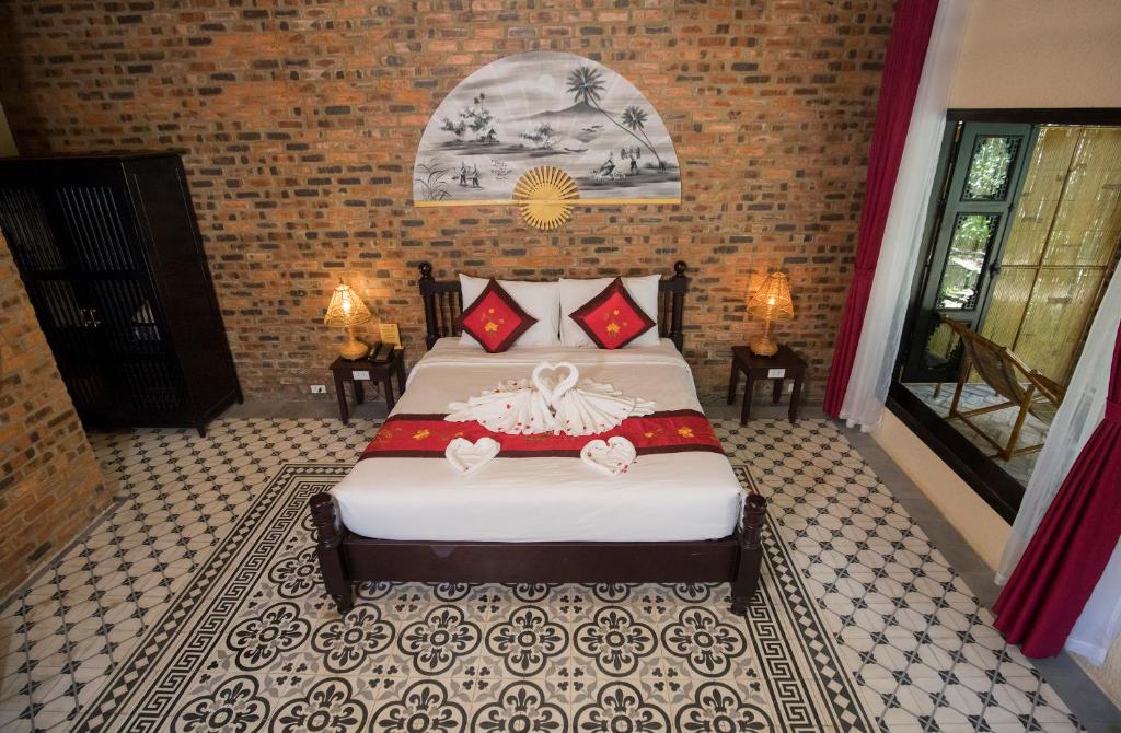 Двухместный (Двухместный номер Делюкс с 1 кроватью), Hue Ecolodge