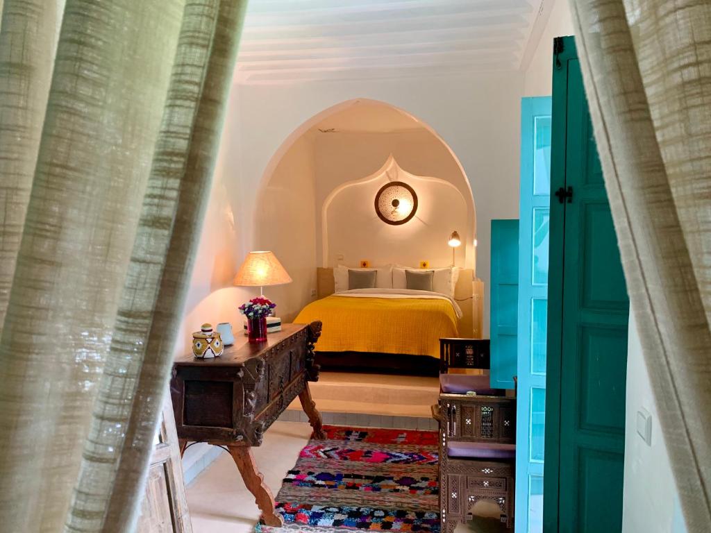 Студио (Двухместный номер-студио Делюкс с 1 кроватью), Riad 11 Zitoune