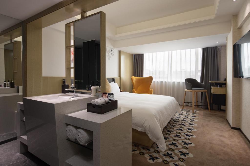 Двухместный (Executive Kingbed Room), Paco Business Hotel Jiangtai Metro Station Branch