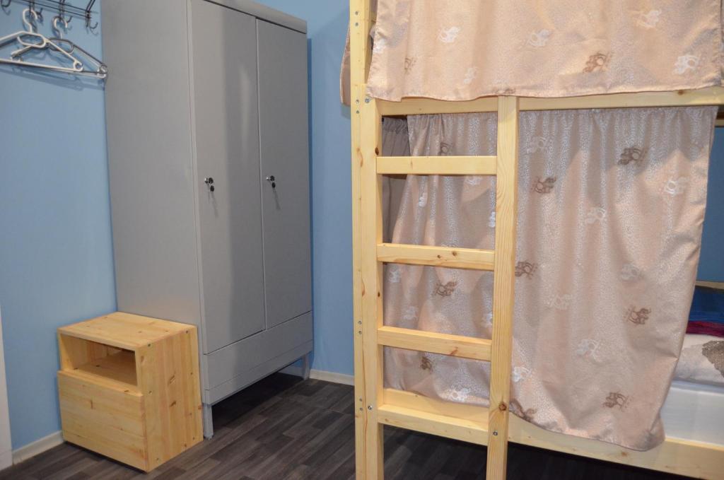 Номер (Спальное место на двухъярусной кровати в общем номере для мужчин), Kaera Hostel