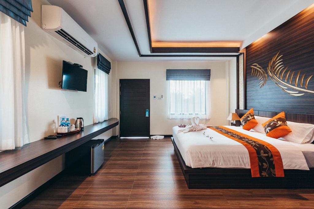 Номер (Стандартное бунгало с кроватью размера «king-size»), Palm Kiri Aonang Resort