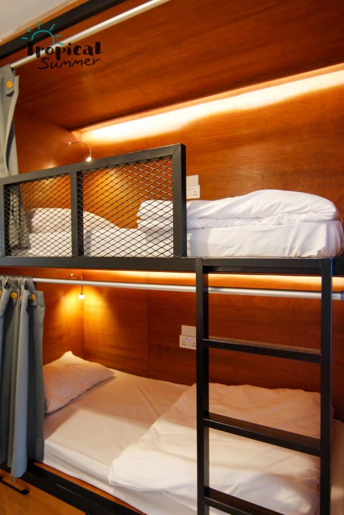 Четырехместный (Четырехместный номер с общей ванной комнатой), Tropical Summer Hostel