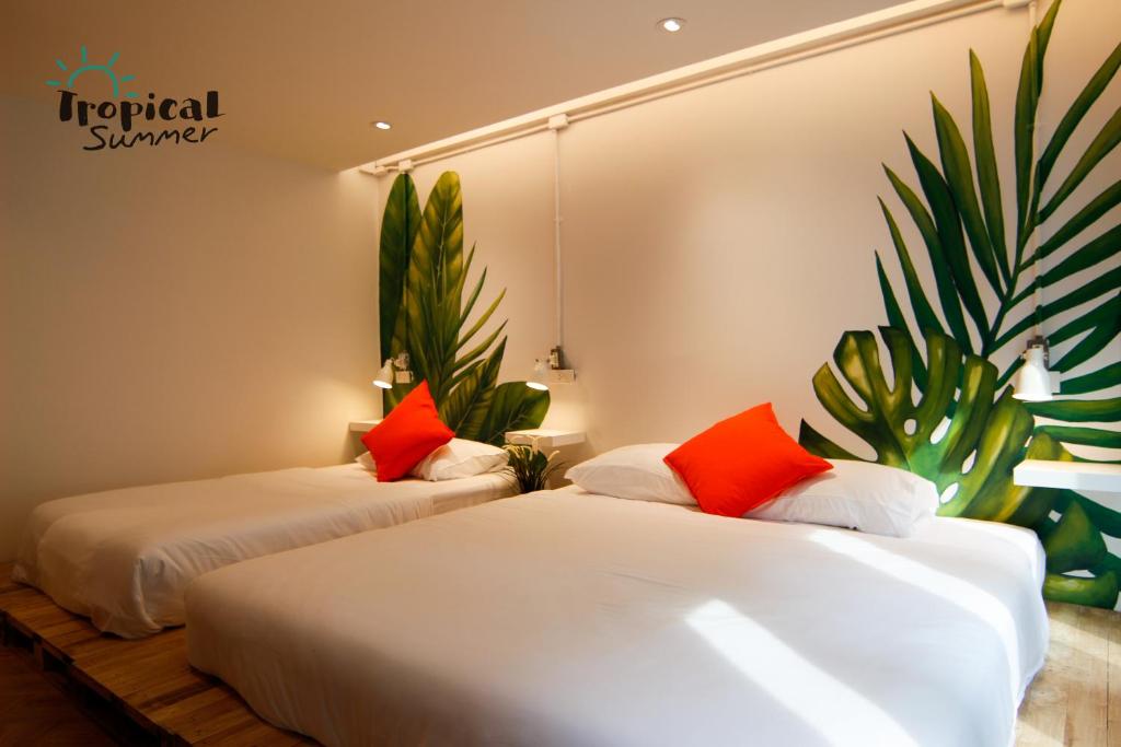 Трехместный (Стандартный трехместный номер), Tropical Summer Hostel