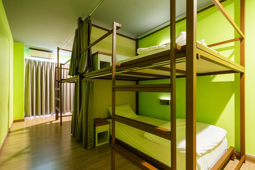 Номер (Bed in 4-Bed Mixed Dormitory Room (fully vaccinated required)), Хостел Siamaze