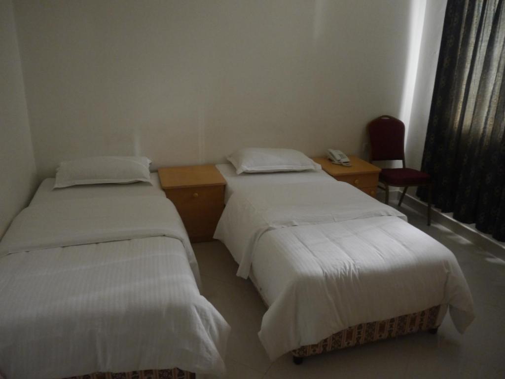 Двухместный (Двухместный номер Делюкс с 2 отдельными кроватями), Plaza Hotel
