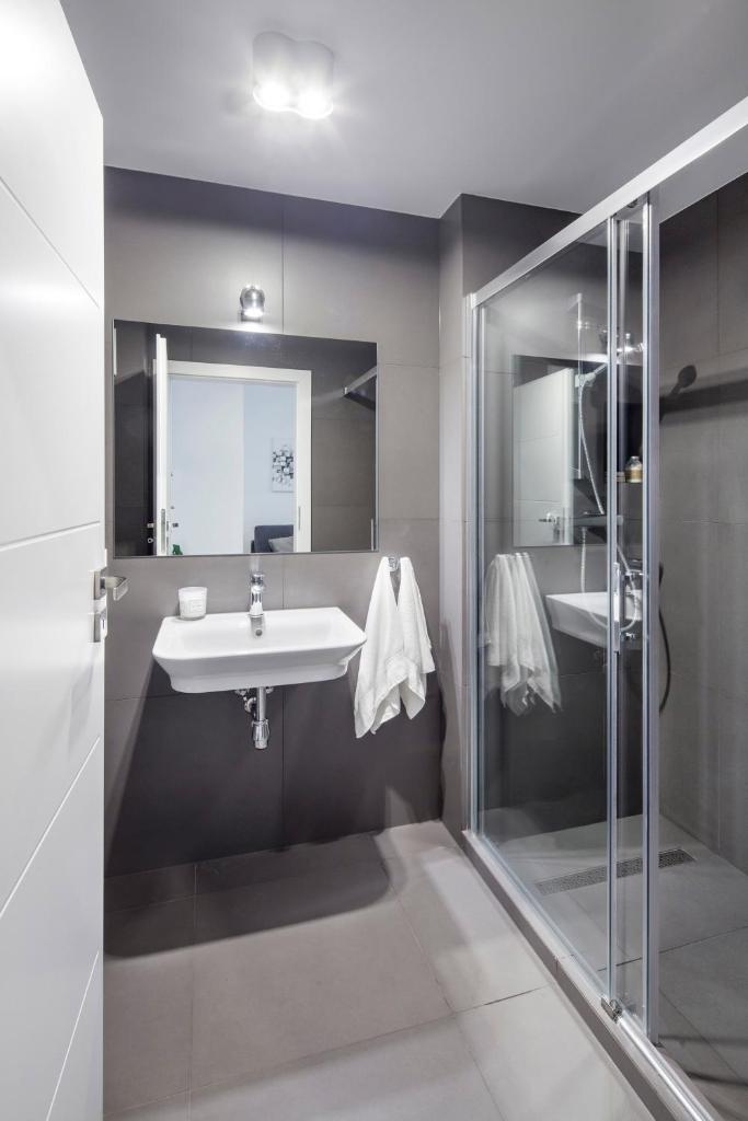 Апартаменты (Апартаменты с террасой), Sleepy3city Aparthotel Batorego 9
