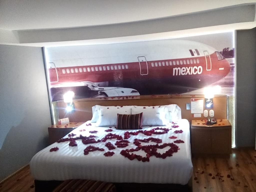 Сьюит (Стандартный двухместный люкс с 1 кроватью), Hotel Mexicali