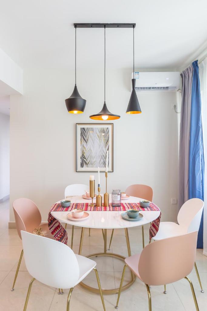 Апартаменты (Апартаменты с террасой), Sanya Sun Seaview Apartment