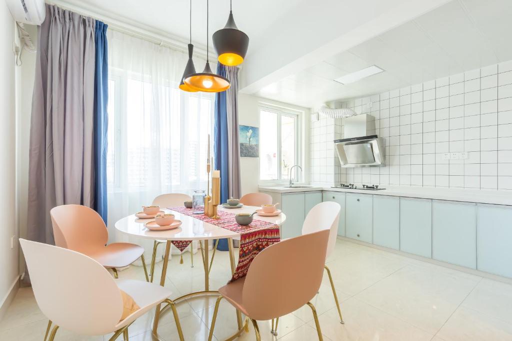 Апартаменты (Апартаменты с террасой), Sanya Sun Seaview Apartment