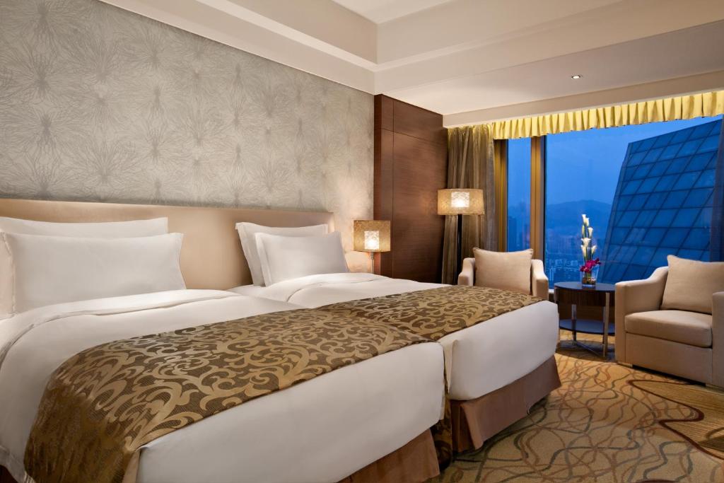 Двухместный (Двухместный номер Делюкс с 2 отдельными кроватями), Kempinski Hotel Chongqing