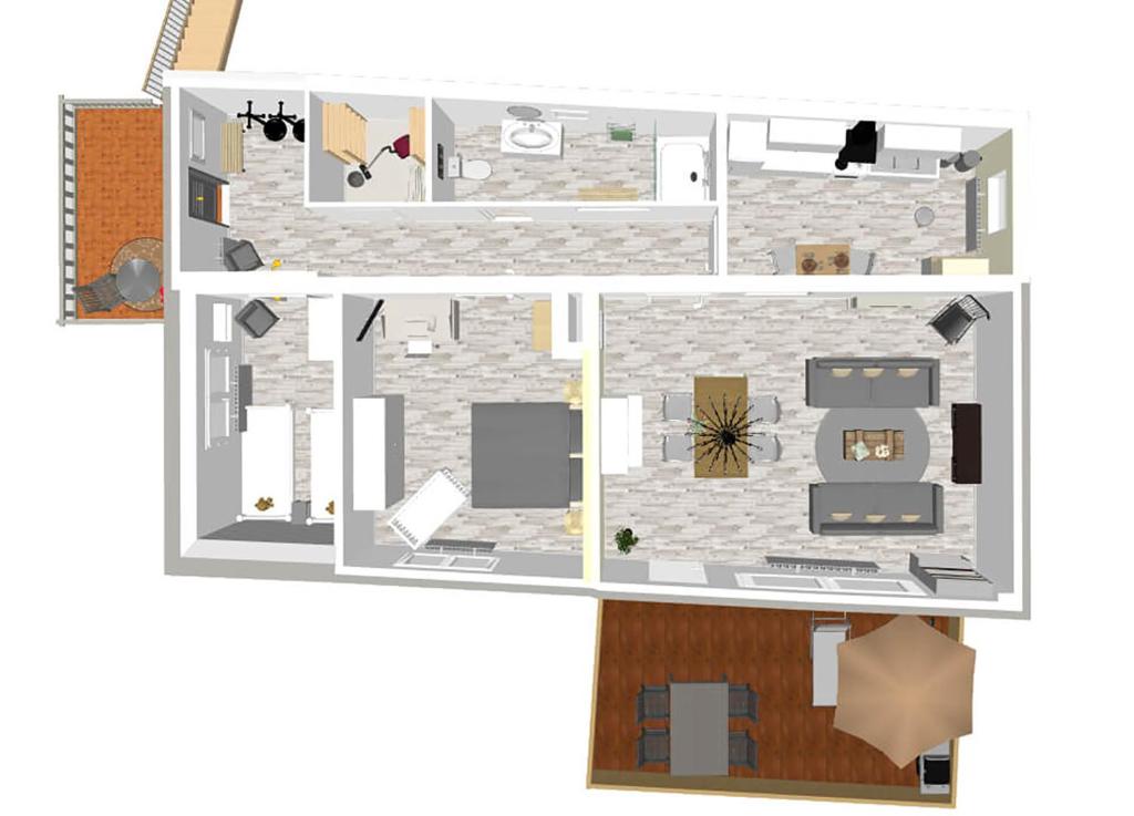 Große, helle Ferienwohnung mit 2 Balkonen auf dem Bauernhof in der Lüneburger Heide photo 1
