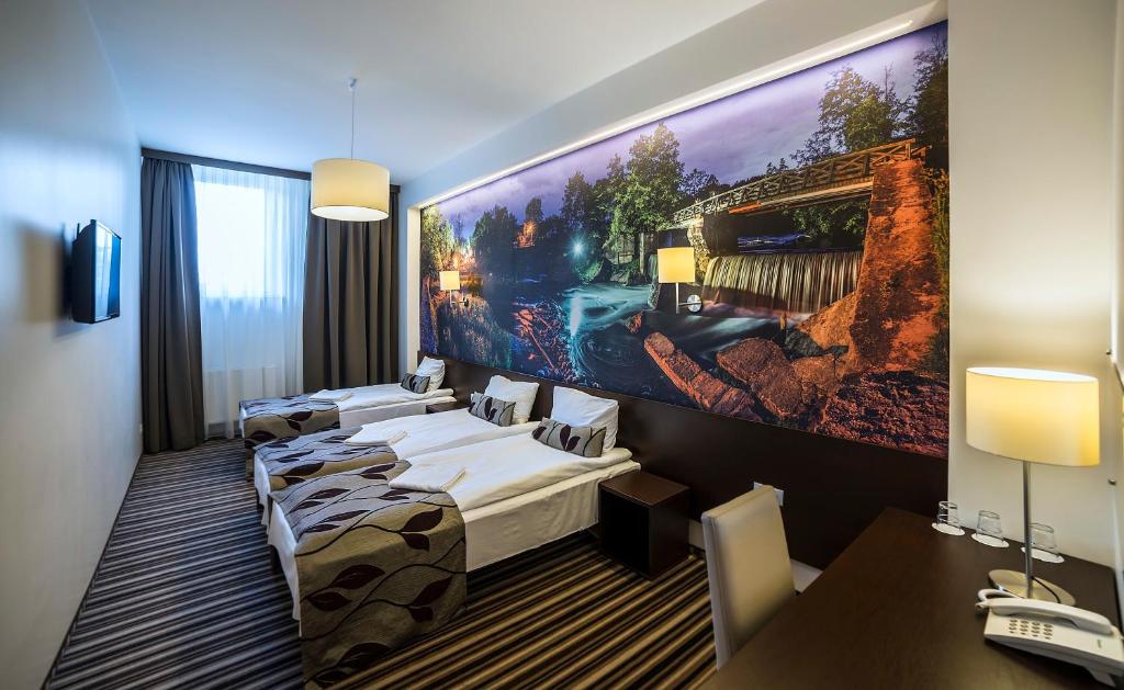 Семейный (Улучшенный семейный номер), Vilnius City Hotel