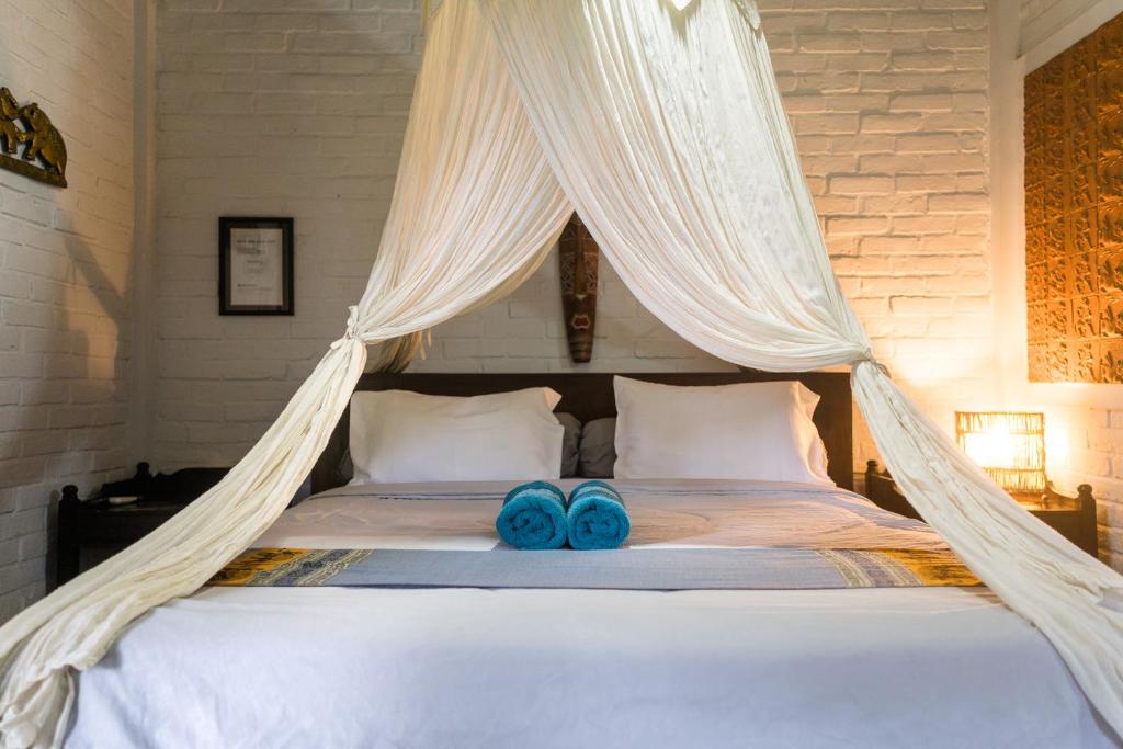 Двухместный (Двухместный номер с 1 кроватью и террасой), B&B Home Stay Griya Jungutan