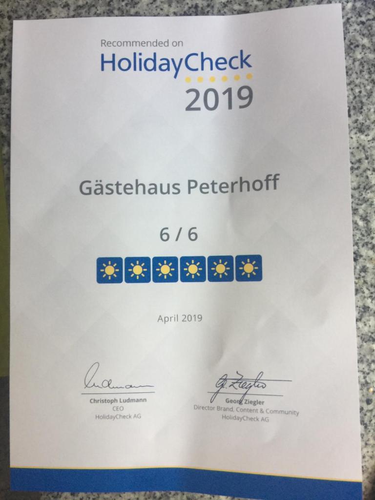 Gästehaus Peterhoff photo 1