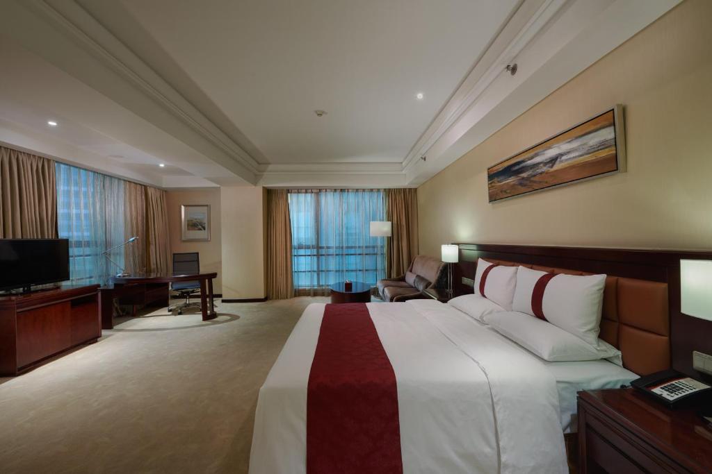Двухместный (Двухместный номер Делюкс с 1 кроватью), Beijing Baifuyi Hotel