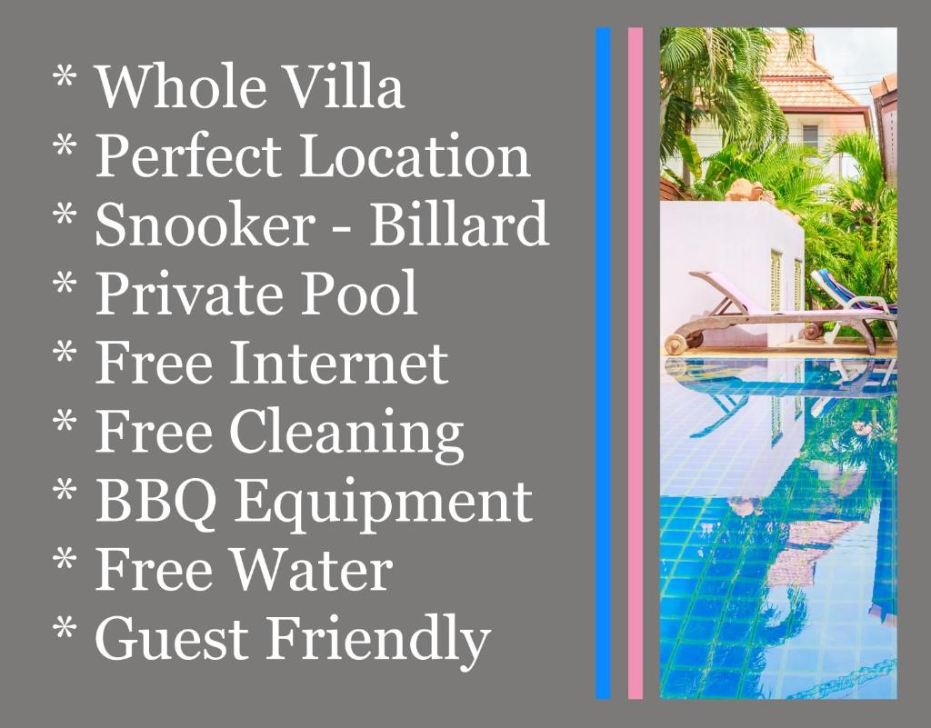 CORNER VILLA - PATTAYA HOLIDAY HOUSE WALKING STREET 4 bedrooms photo 1