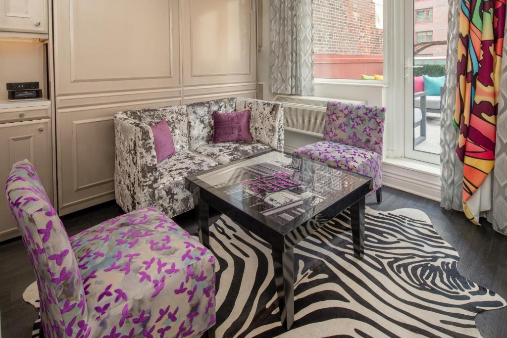 Двухместный (Terrace Cosmo Suite), Staypineapple, An Artful Hotel, Midtown New York
