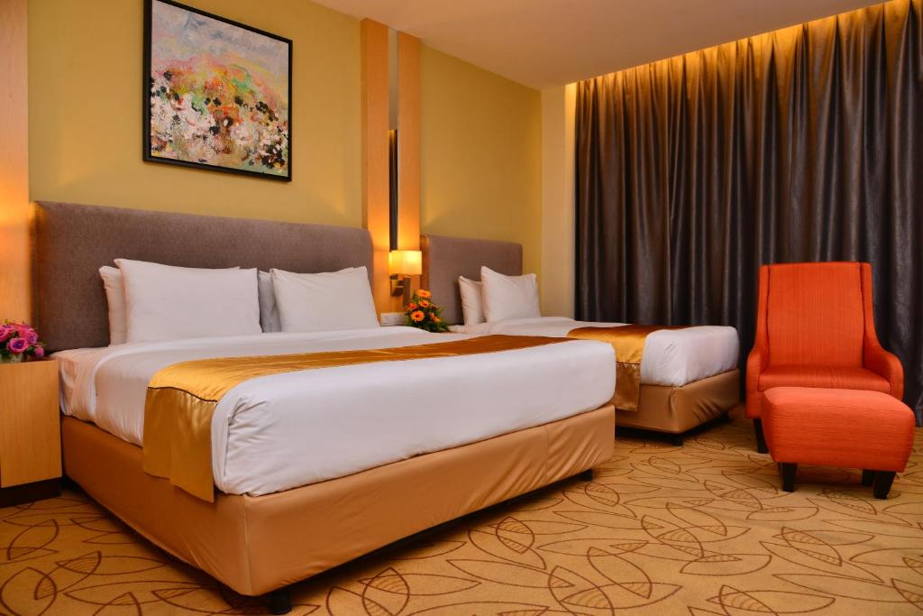 Трехместный (Трехместный номер), Metro Hotel Bukit Bintang