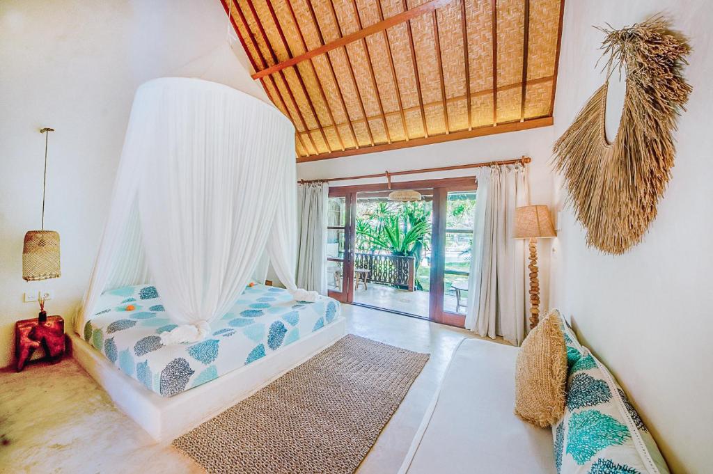 Двухместный (Номер с кроватью размера «king-size» и видом на бассейн), Mule Malu Tropical Stay