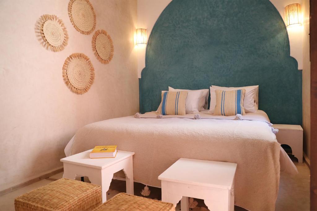 Двухместный (Улучшенный двухместный номер с 1 кроватью), Riad l'Oiseau du Paradis