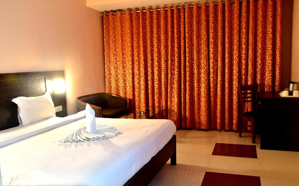 Двухместный (Двухместный номер Делюкс с 2 отдельными кроватями), Hotel City Inn
