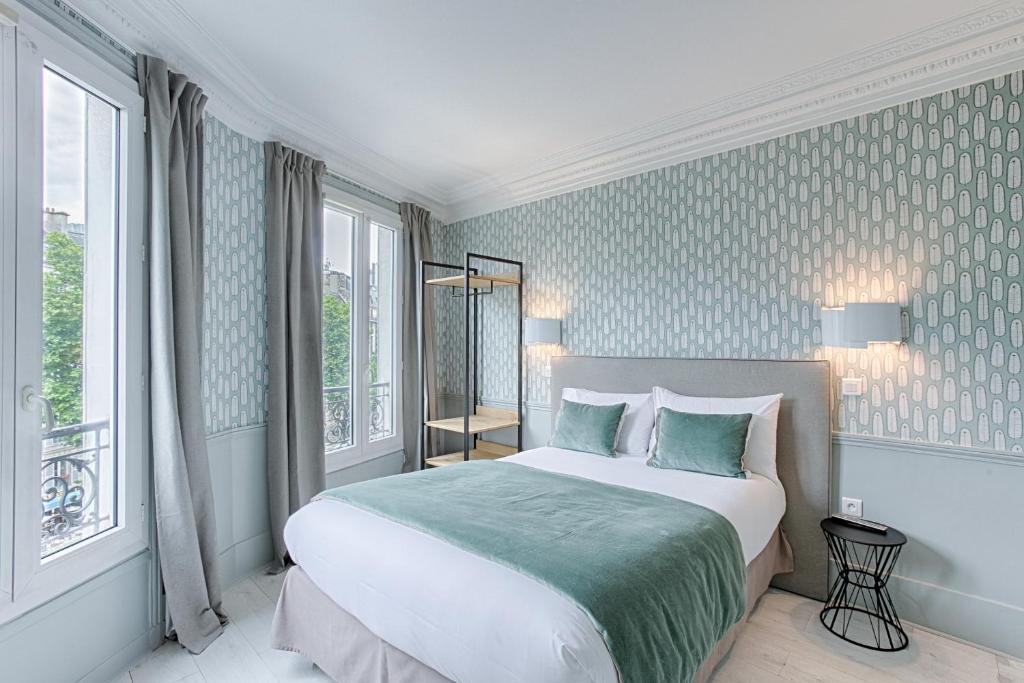 Двухместный (Двухместный номер с 1 кроватью и видом на улицу), Hôtel Prony