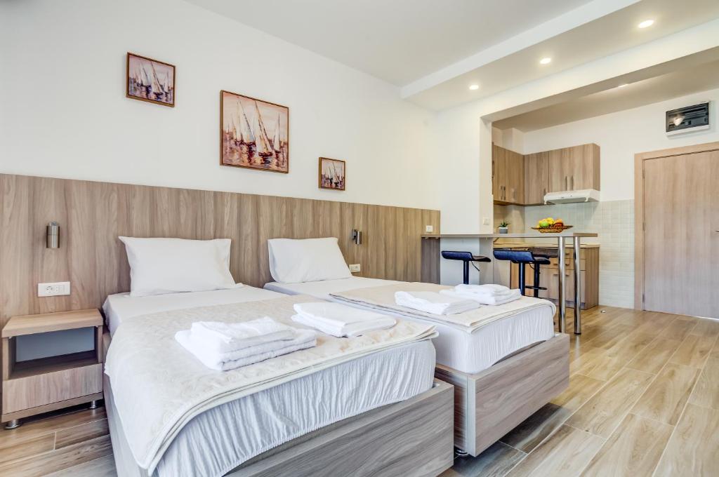 Апартаменты (Апартаменты люкс с видом на море), Adriatik Lux Apartments