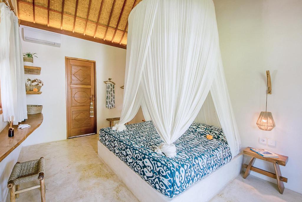 Двухместный (Номер с кроватью размера «queen-size» и видом на бассейн), Mule Malu Tropical Stay