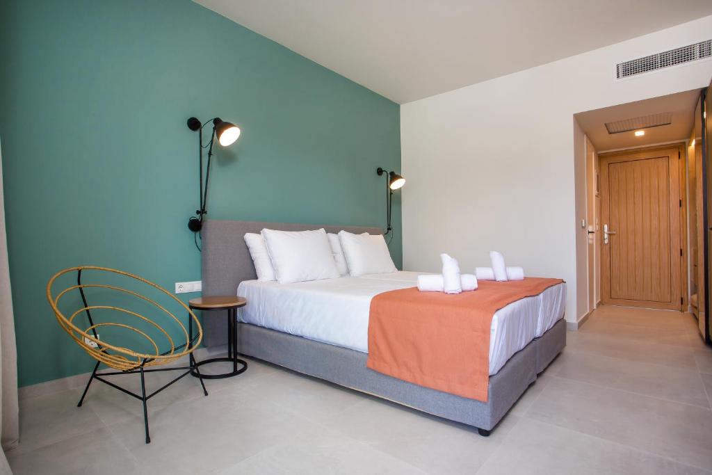 Двухместный (Двухместный номер Делюкс с 1 кроватью), Mazoren Art Hotel