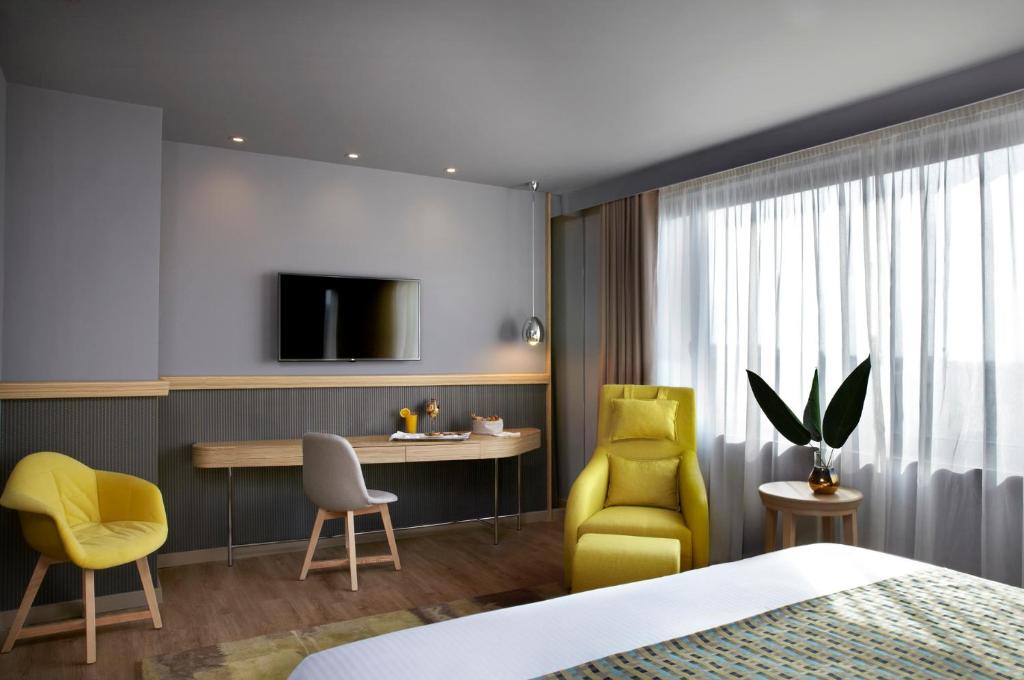 Двухместный (Стандартный двухместный номер с атриумом), Wyndham Grand Athens