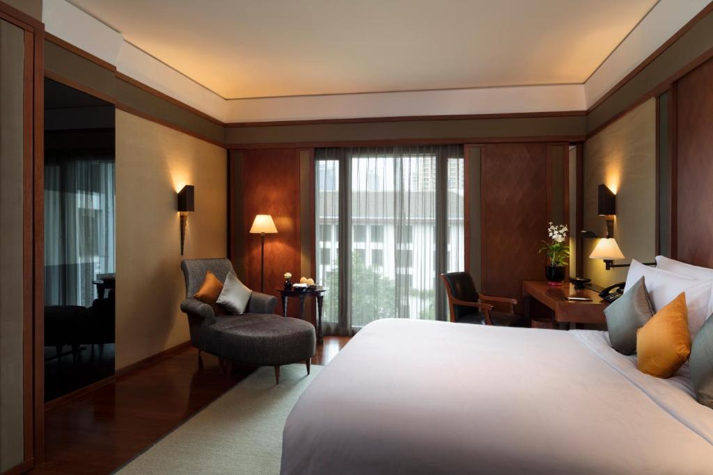 Двухместный (Улучшенный двухместный номер с 1 кроватью), The Sukhothai Bangkok