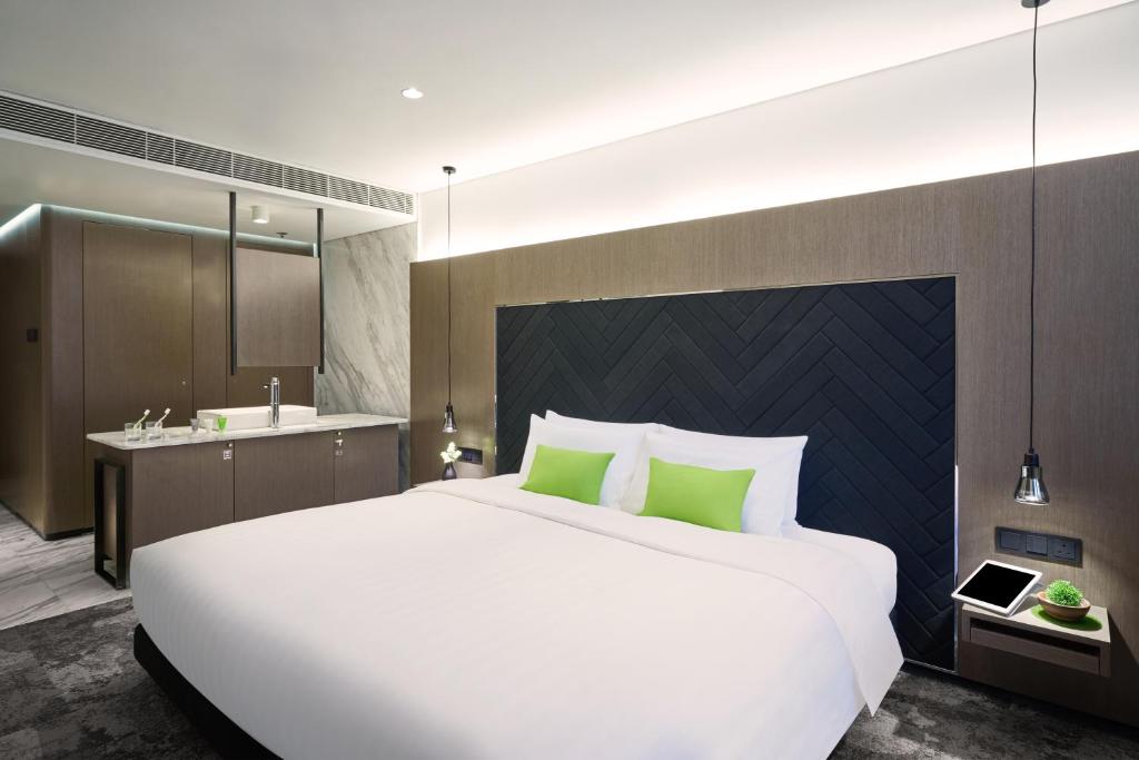 Двухместный (Grand Ease King or Twin Room - Upper Floors), Hotel Ease Tsuen Wan