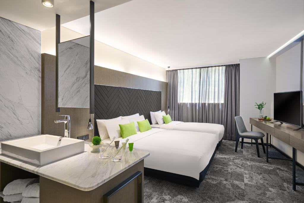 Семейный (Family Ease Triple Room), Hotel Ease Tsuen Wan