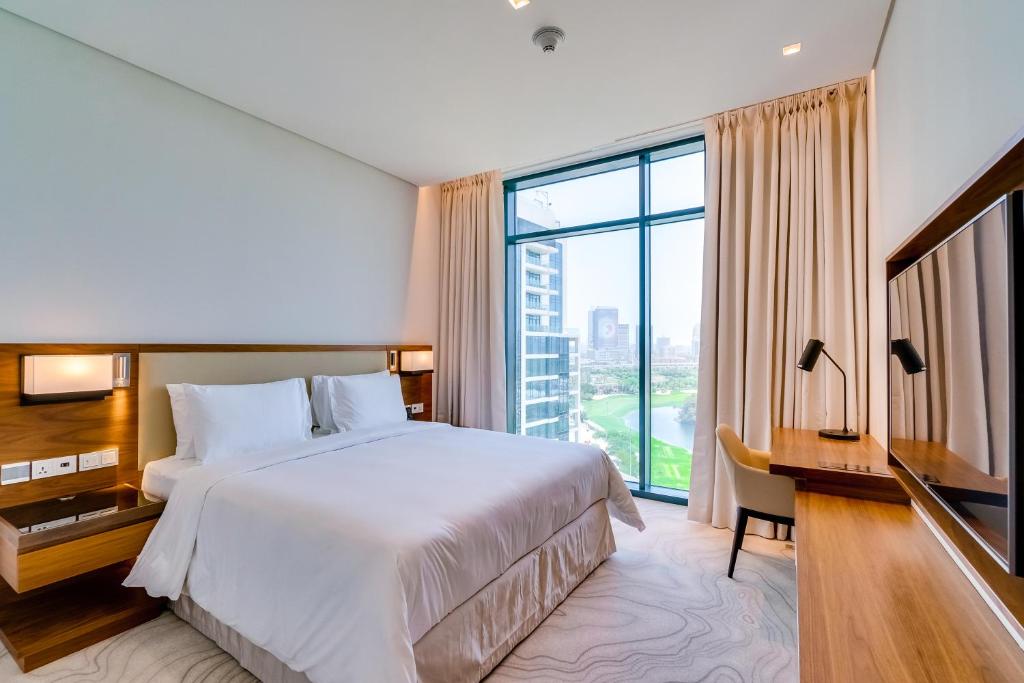 Апартаменты (Апартаменты с 2 спальнями, вид на город), Апарт-отель Vida Emirates Hills Residences