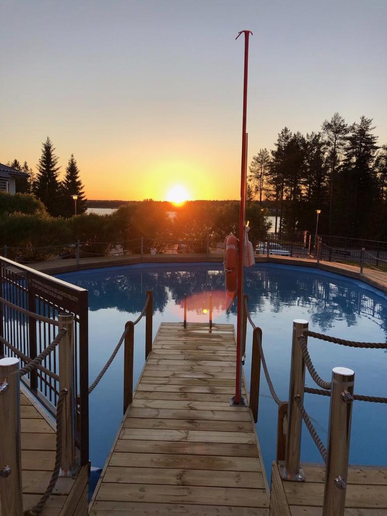 Апартаменты (Улучшенные апартаменты с 2 спальнями, балконом и сауной), Hotel Vuokatti Apartments