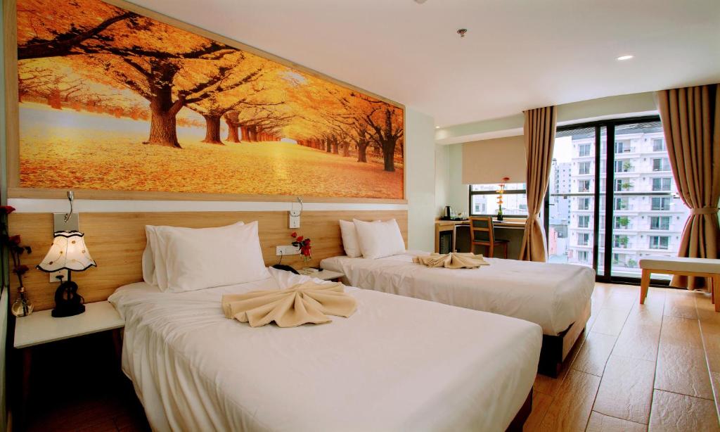 Двухместный (Номер Делюкс (для 2 взрослых и 1 ребенка)), Royal HPM Hotel